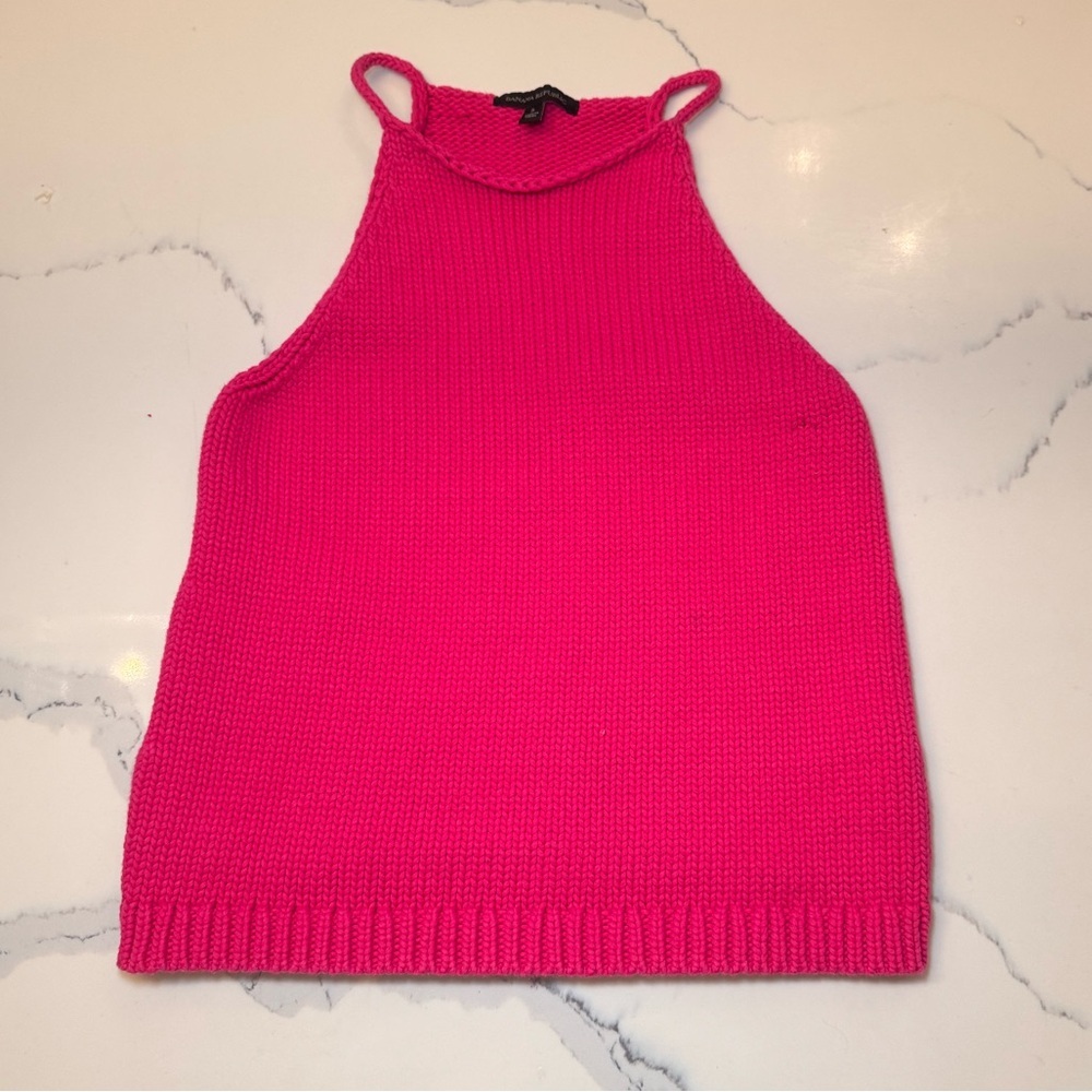 Banana Republic Pink Sweater Tank